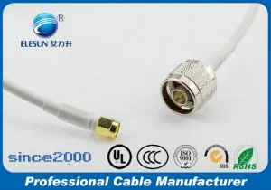 SMA gason konektè asanble